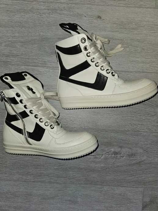 Rick Owens Geobasket Alb