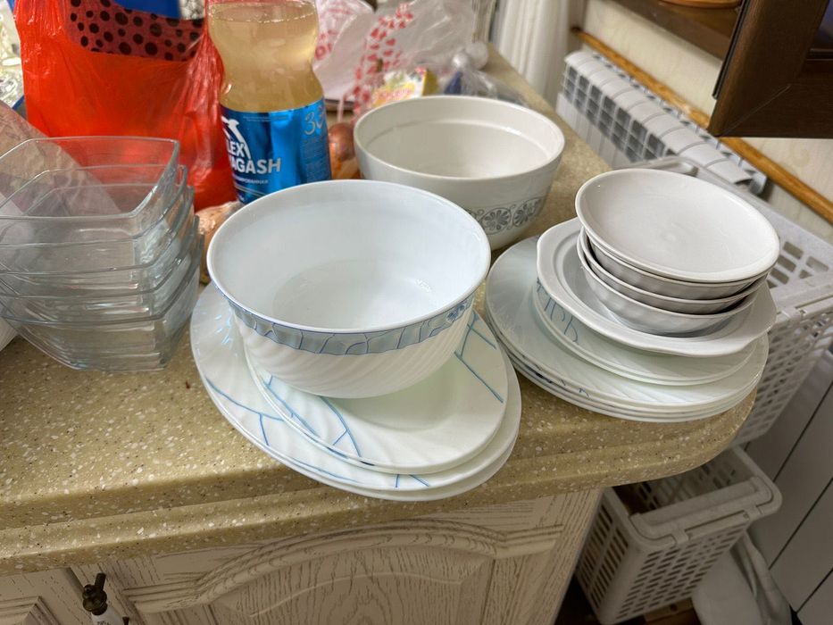 Посуда разного вида