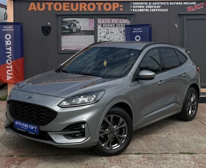 Ford Kuga Garanție3ANI(45mii km)revizie,plinul combustibil,nr rosii-Garantat