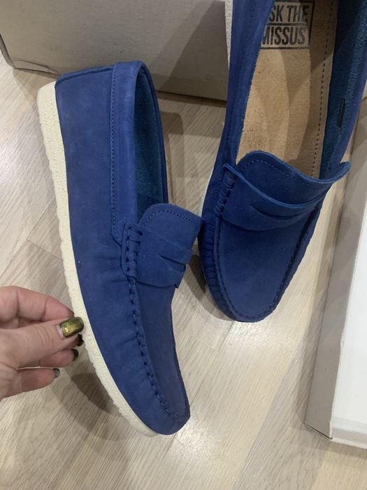 Нови мъжки обувки естествена кожа ASK THE MISSUS номерът е 41