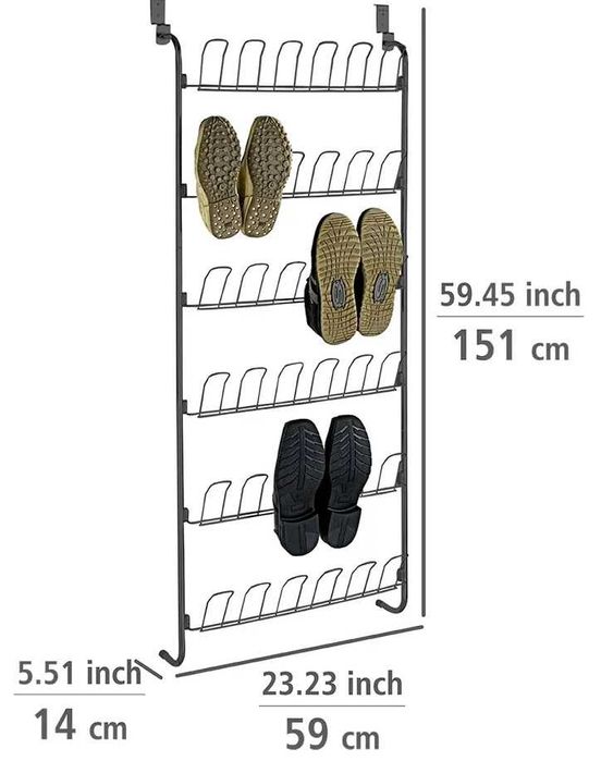 Pantofar metalic, negru