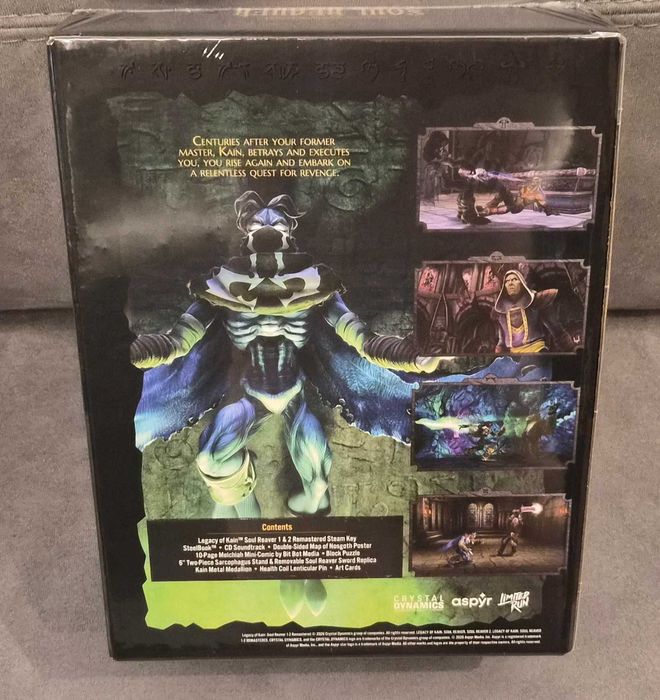 Legacy of Kain Soul Reaver 1 & 2 Remastered Collector's Edition PC