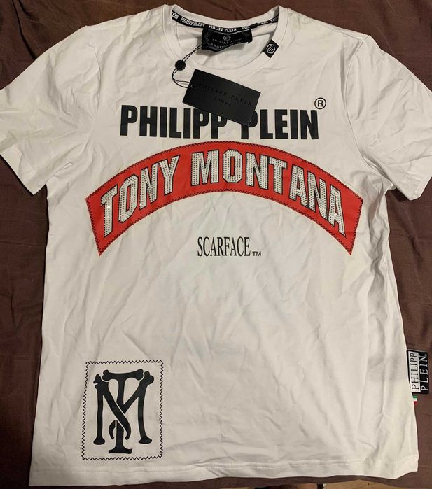 Мъжка оригинална тениска Philipp Plein Tony Montana