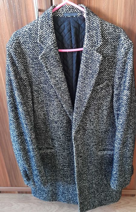 Мъжко Зимно вълнено палто на реномиран корейски бранд