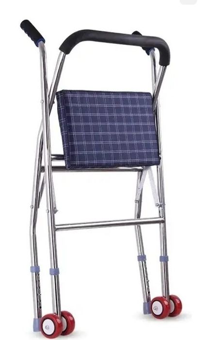 Складные ходунки с сиденьем