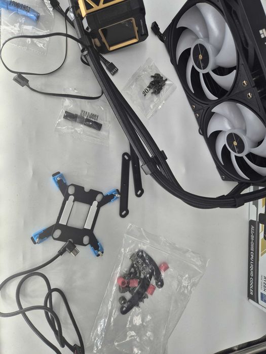 Cooler CPU Thermalright Frozen Warframe 240 Black ARGB (Fără Pastă)