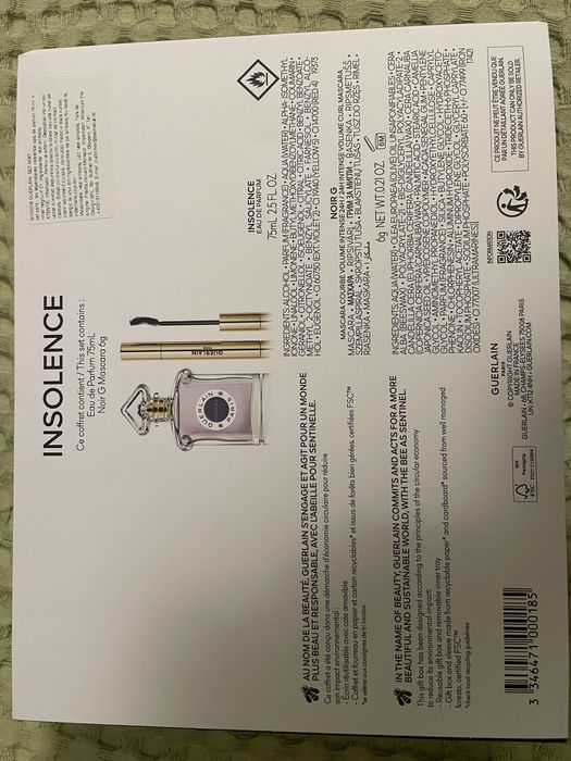 Set Guerlain Insolence EDP 75 ml si rimel