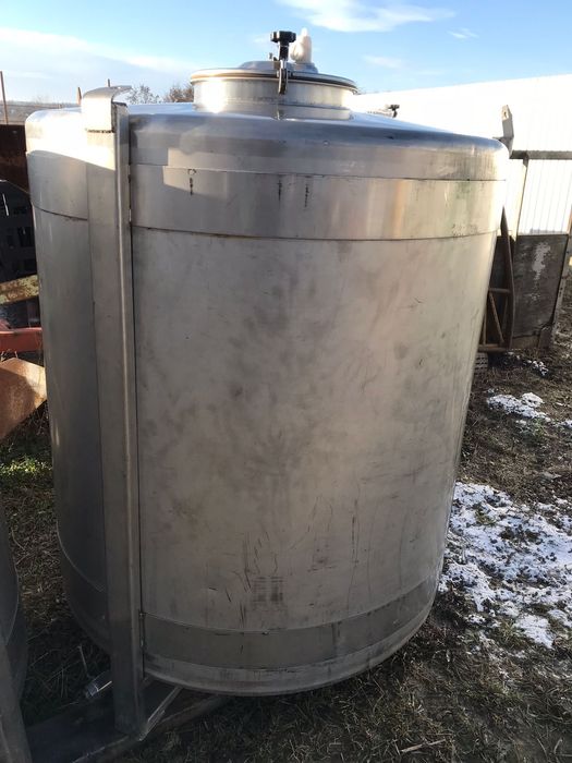 Bazin inox 1600 litri alimentar pentru vin