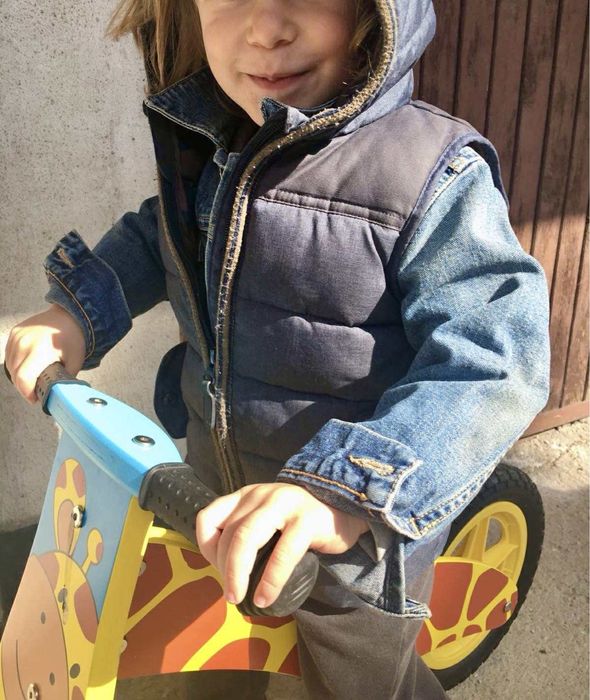 Колело за баланс Milly Mally Duplo - Жираф в отлично състояние