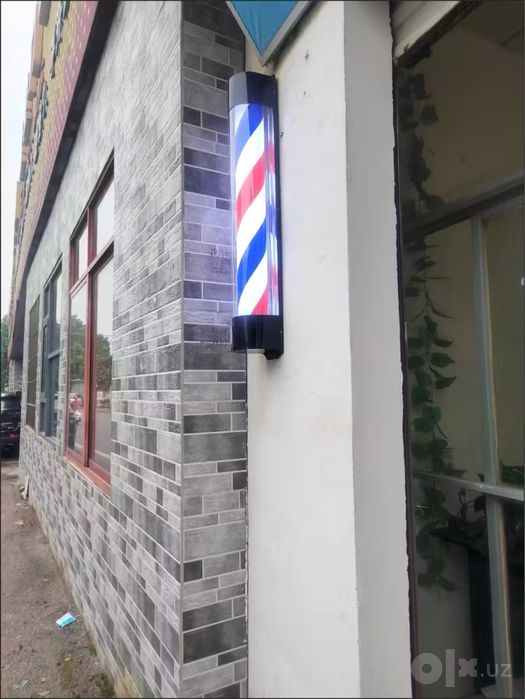 “Вывеска Barber Pole для барбершопа (новая)”