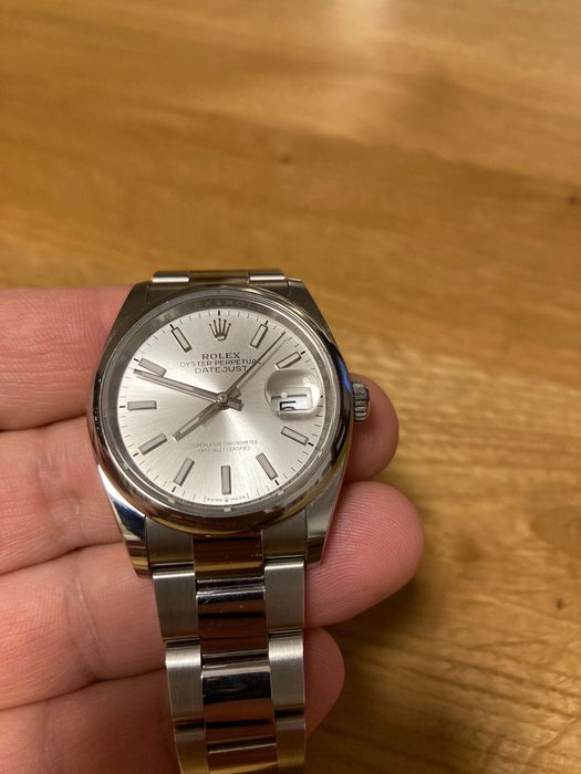 Vând ceas Rolex Datejust 36 mm, original 100%, aproape nou, cu acte