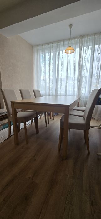 Маса за хранене + 6 стола