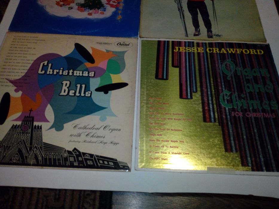 Discuri vinil de craciun SUA  in stare ca nou editie limitata