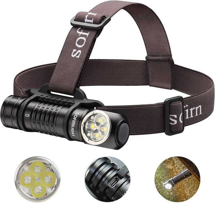 Lanterna frontala Sofirn HS41 5000K