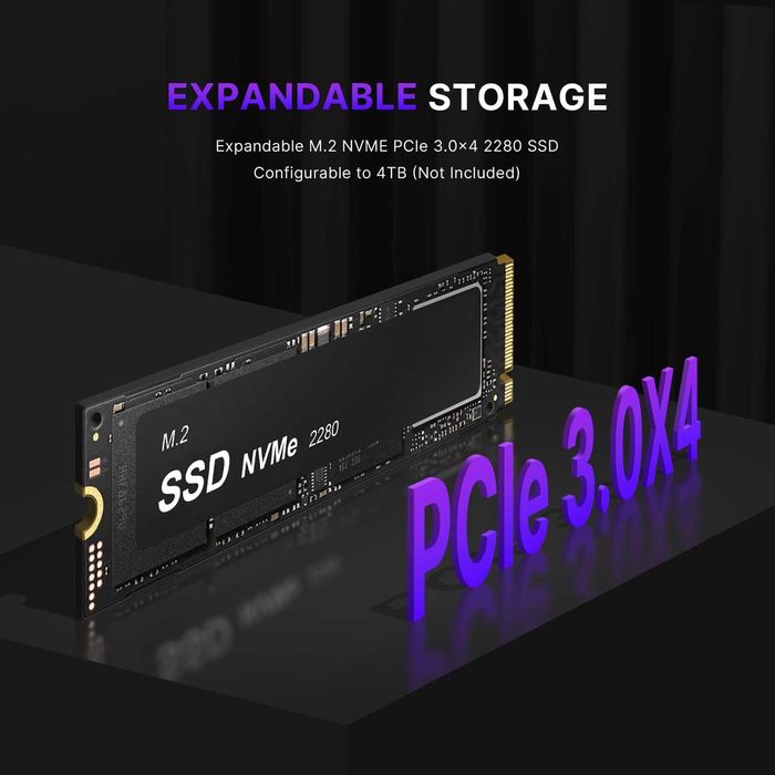 Mini PC Мини Пк BOSGAME Effizen P2 Intel Core i5 12450H 16GB / 500GB