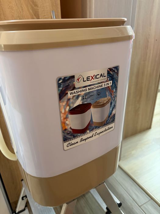 Мини пералня  Lexical 3в1