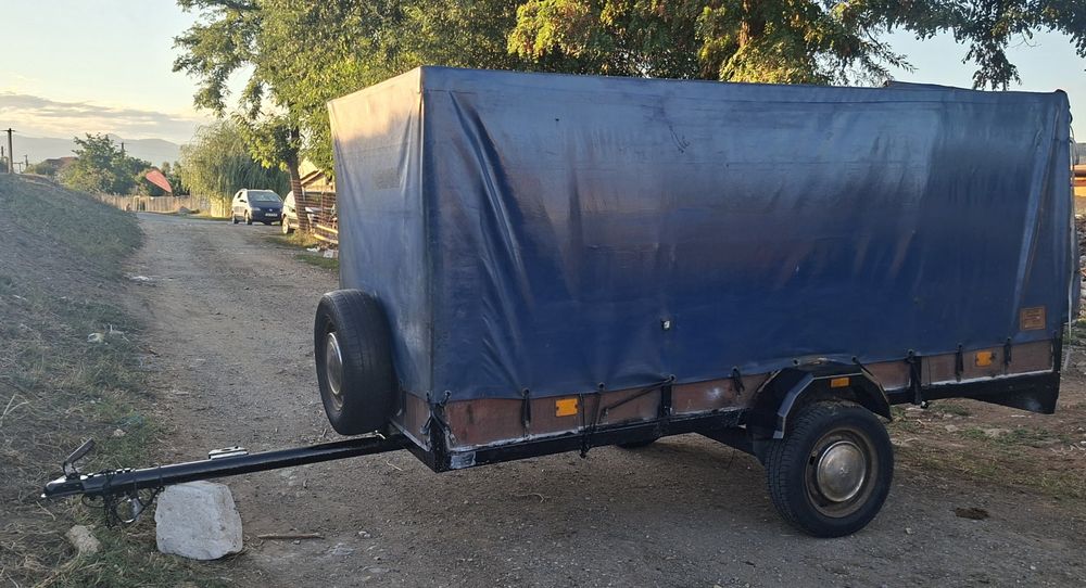 Vand remorca 750 Kg 3 metri lungime sau schimb cu vaci sau vitei
