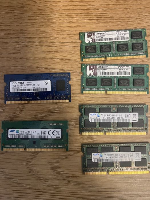 DDR3 SODIMM pentru laptop 4 GB single si dual channel