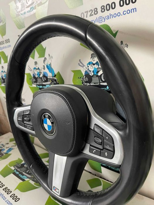Volan complet in 3 spite cu padele, comenzi si airbag BMW G30/G31