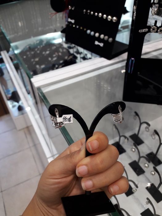 Сребърни обеци дамски