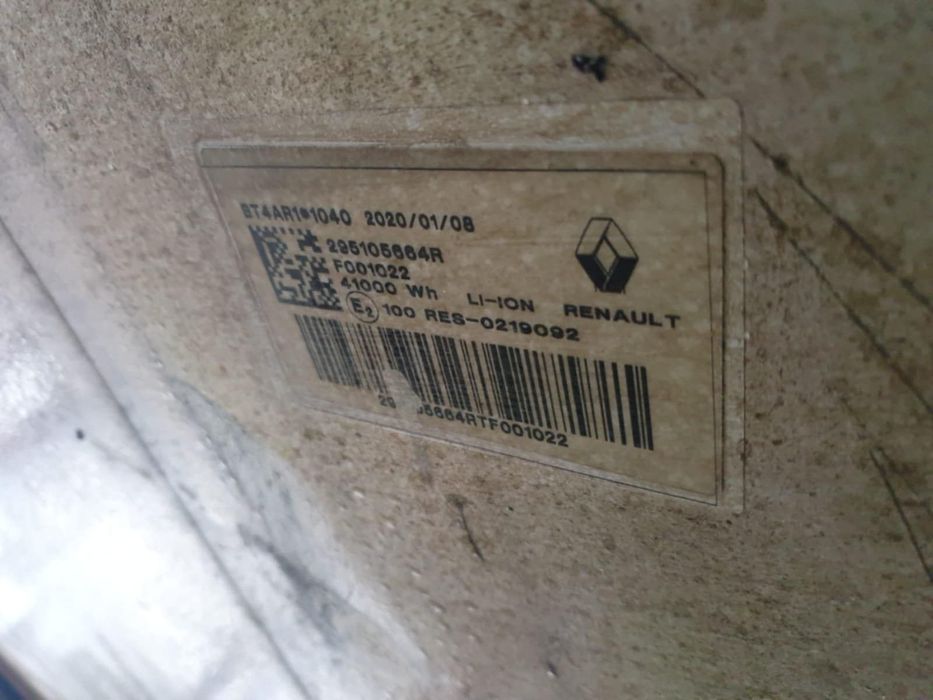 Baterie electrica/ acumulator renault zoe 2020 40kw 295105664r