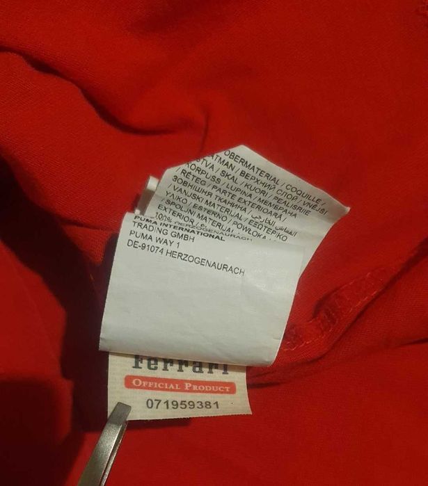 Тениска Puma Scuderia  Ferrari Red