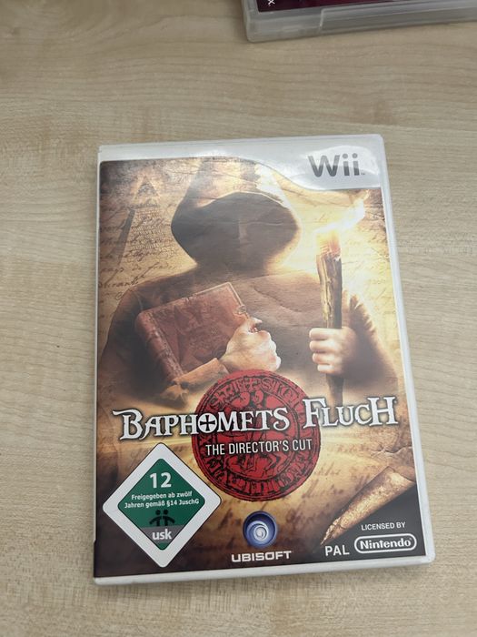 Vand joc  baphomets fluch  pentru nintendo wii