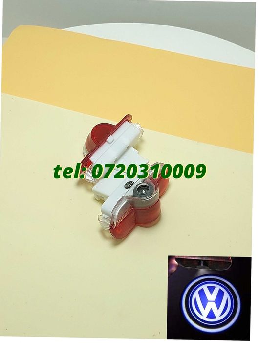 Lampi, Logo Portiere Vw Golf 4 Bora Touran Pentru Iluminare Auto Portiere Sau Semnalizare Dedicat Marcii Auto Mentionate In Titlu Cod 562 Compatibile