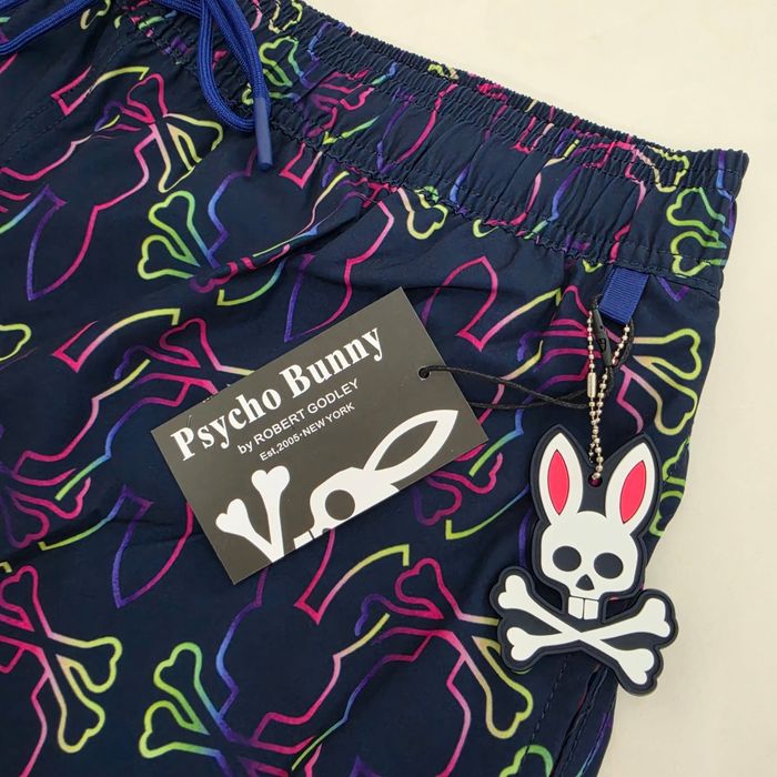 Sort de baie Psycho Bunny, calitate premium 2XL