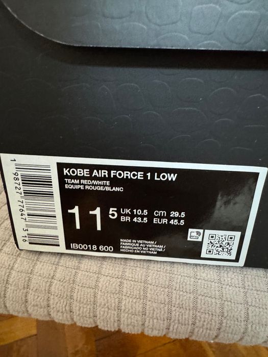 KOBE AIR Force 1 Low