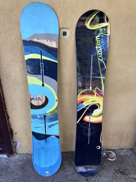 2 placi burton camber 160