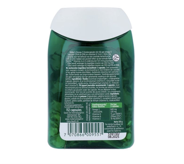 Mollers Omega 3 112 kapsula