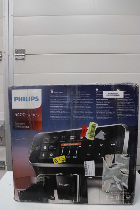Кафеавтомат Philips Series 5400 LatteGo EP5441, Кафемашина 1.8L, 15Bar