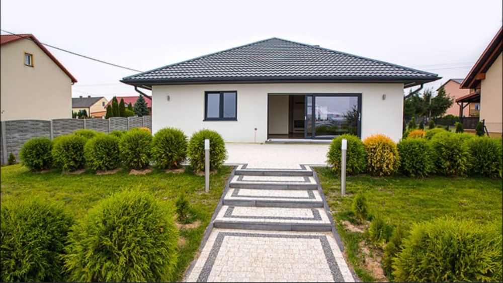 Proiect casa parter 120 mp si teren 400mp, posibilitate rate