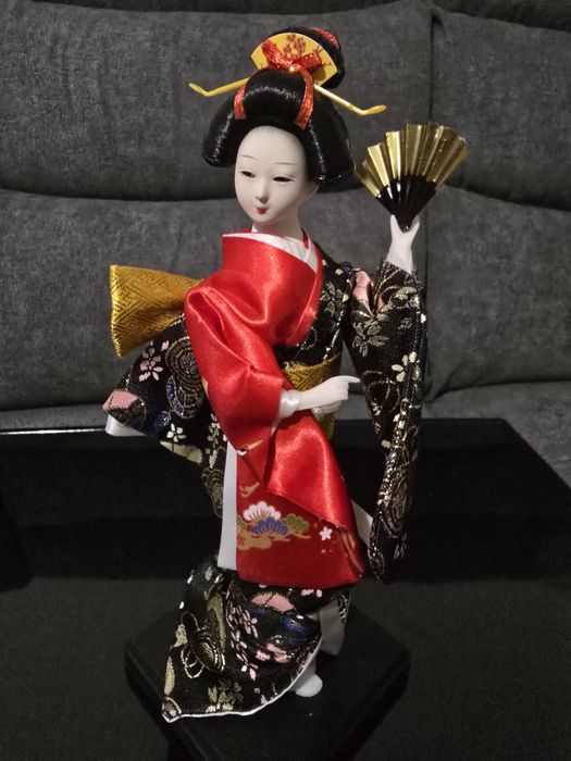 Японска кукла гейша и самурай ръчна изработка.бр/ Japan doll