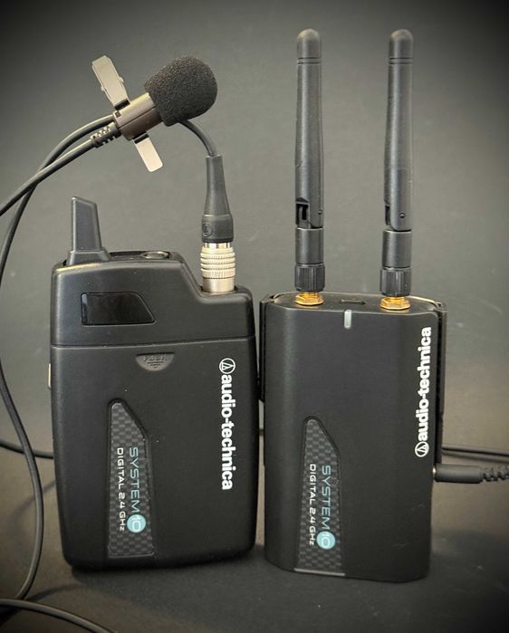 Sistem wireless digital pt vlog/interviuri/filmari