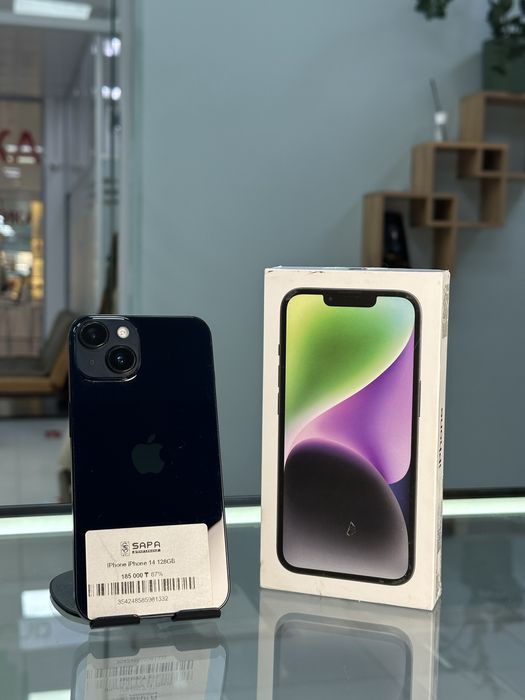 айфон 14 черный 87%