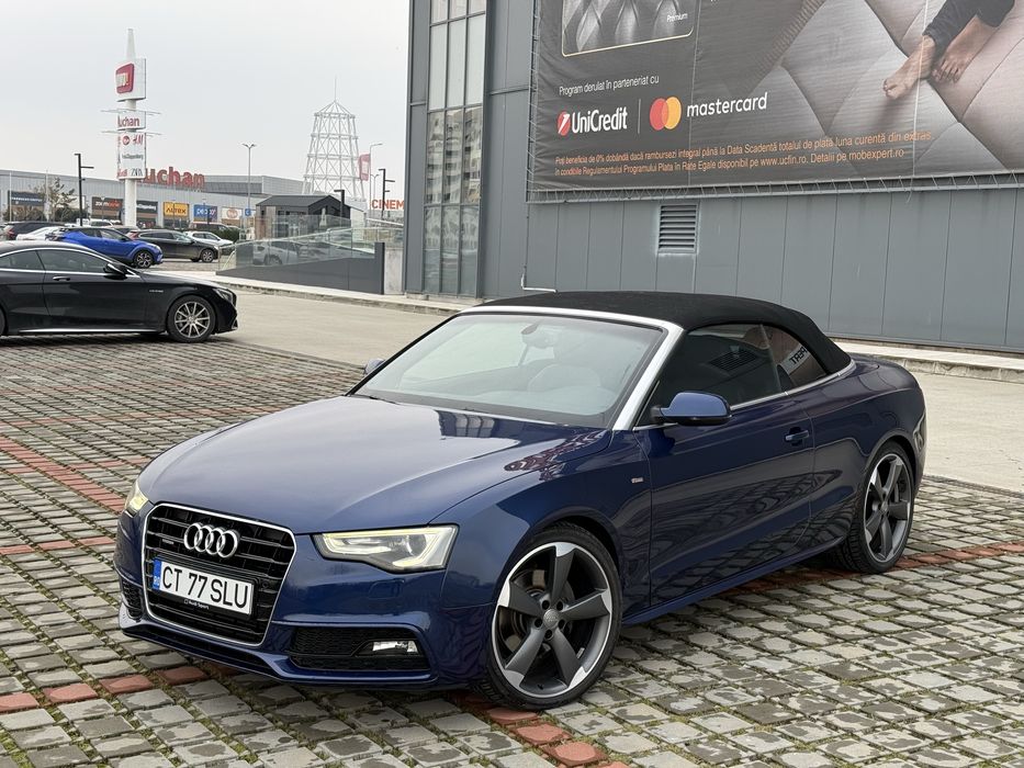 Audi A5•2013•S Line•3.0Tdi V6•245•Cabrio•Rate la parc•Variante
