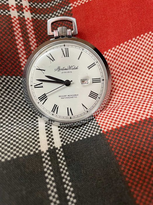 Ceas de Buzunar Elegant Mortima Mecanic 21 Rubine