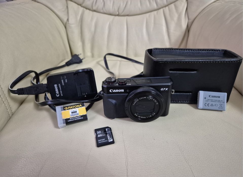 Canon G7X ca nou + accesorii