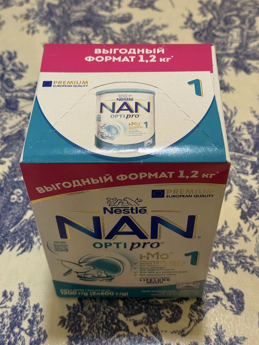 Смесь NAN 1 Optipro c 0 до 6 мес 1,2 кг