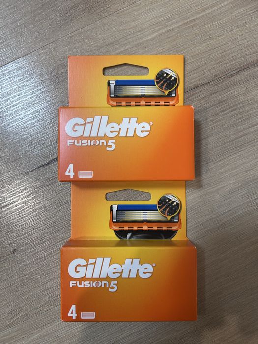 4 ножчета GILLETE FUSION 5 (2 комплекта) ПРОМО