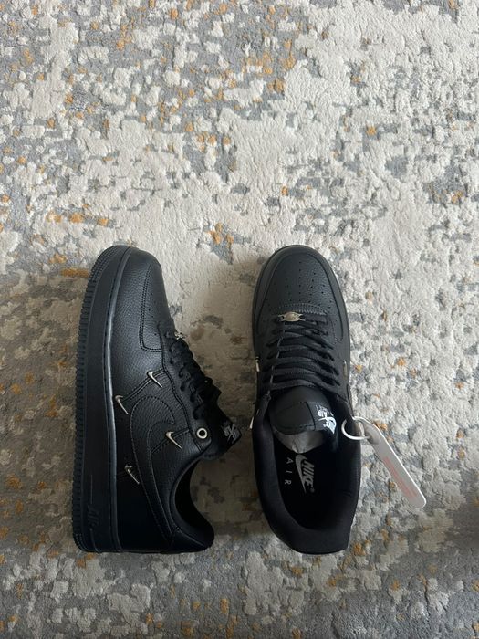 Кроссовки , Nike Air Force 1 Low в черном цвете