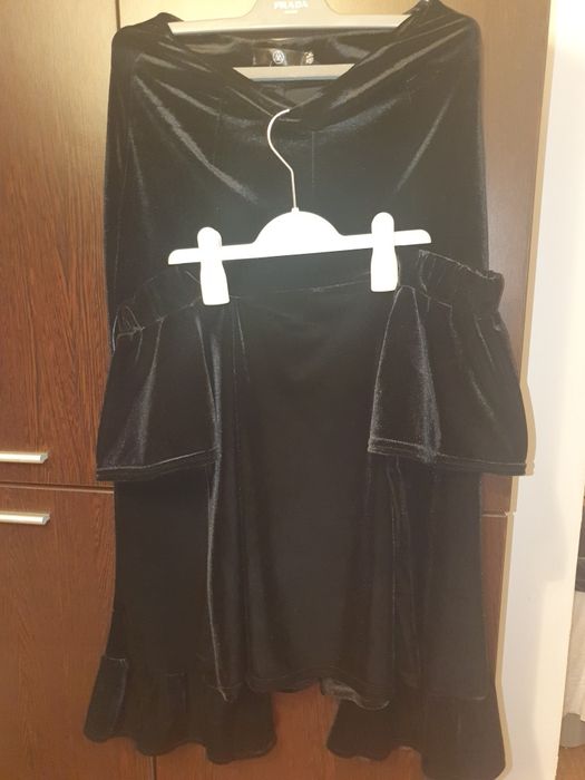 Compleu catifea elegant BONUS GRATUIT SALOPETA!!!