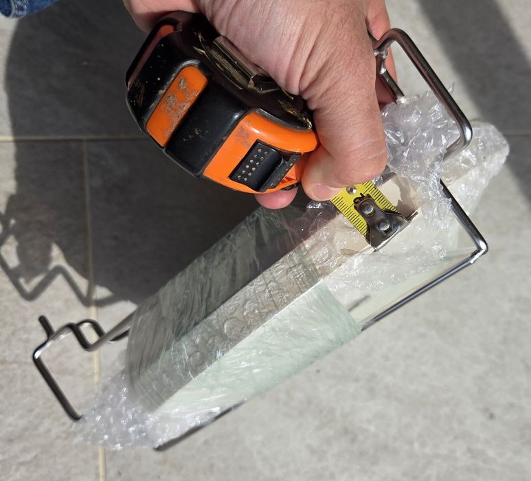 Piatra deflectoare cu suport pt Kamado 26cm noua