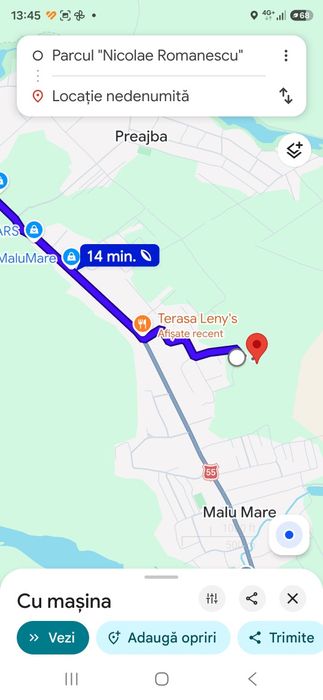 Teren intravilan malu mare/schimb cu auto