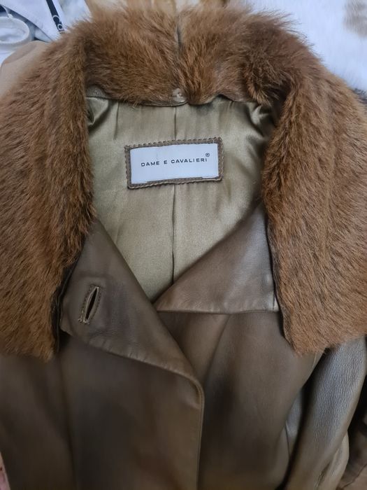 Продам кожаный плащ.