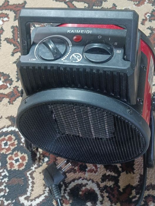 Тепловая пушка для обогрева.