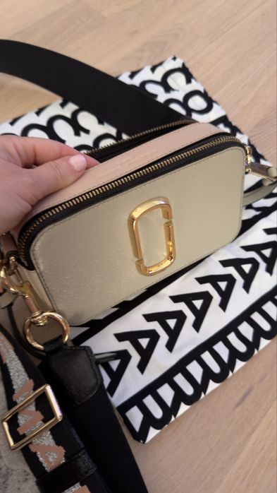Geanta piele Marc Jacobs