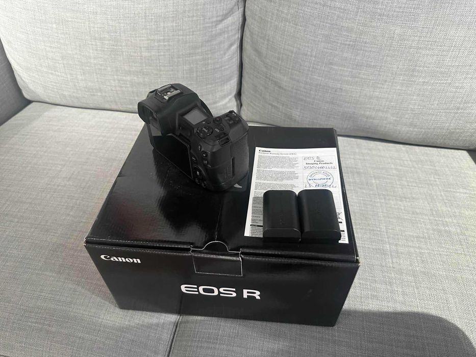 Canon EOS R Body + 2 батерии + кутия | до 50 000 кадъра